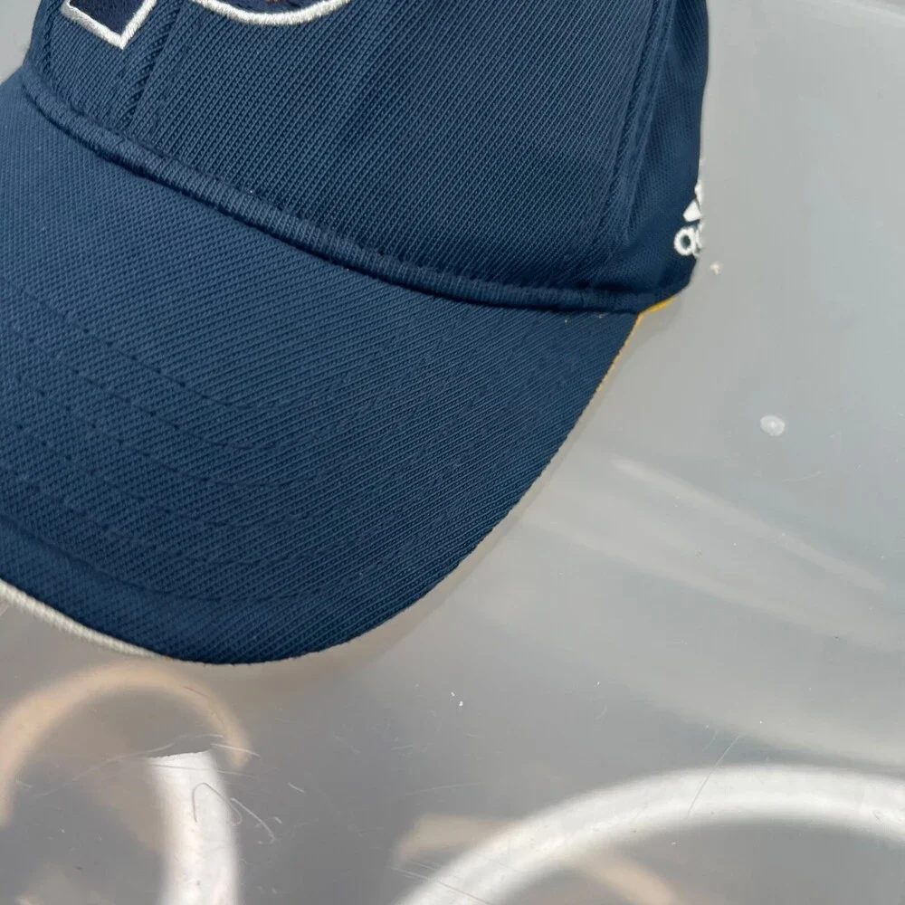 Adidas Indiana Pacers Hat Boys Blue Baseball Cap NBA Basketball Team‎ Child Size